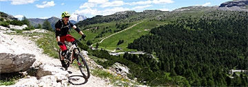 MTB-Enduro Touren im Herzen der Dolomiten