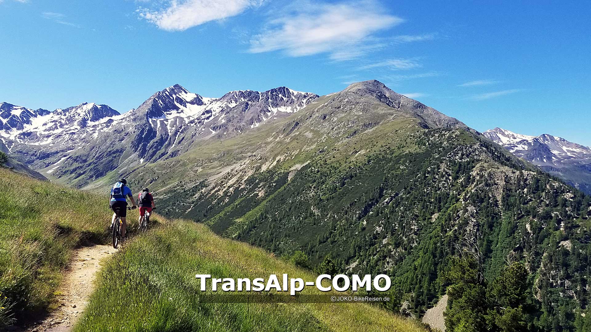 MTB-Flowtrail Alpencross zum Comer See COMO
