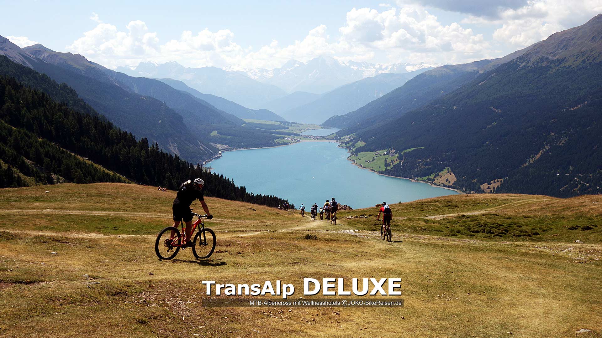 MTB-Alpencross ab Ehrwald/Garmisch zum Gardasee in DELUXE/Wellness-Hotels
