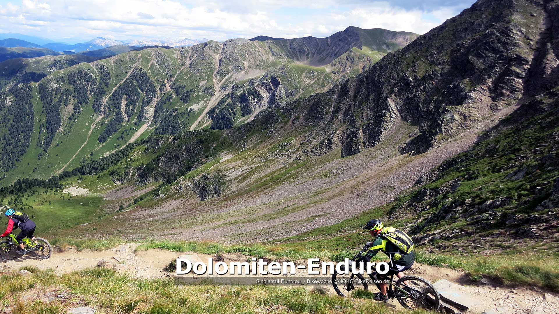 MTB: Enduro-Singletrail Dolomiten-Rundtour