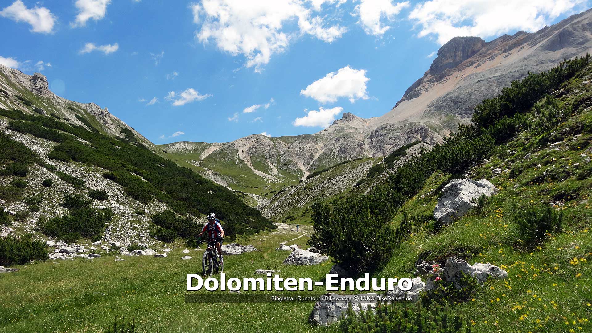 MTB: Enduro-Singletrail Dolomiten-Rundtour