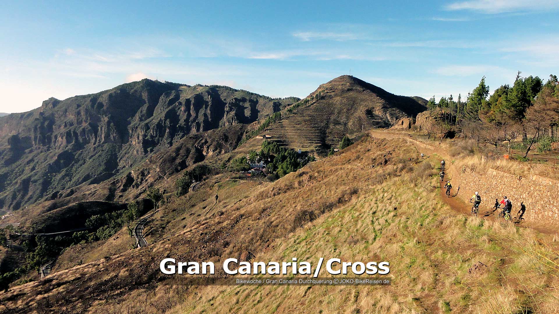 Mountainbike Gran Canaria Durchquerung, Singletrail-Biketouren & Fahrtechnikschulung