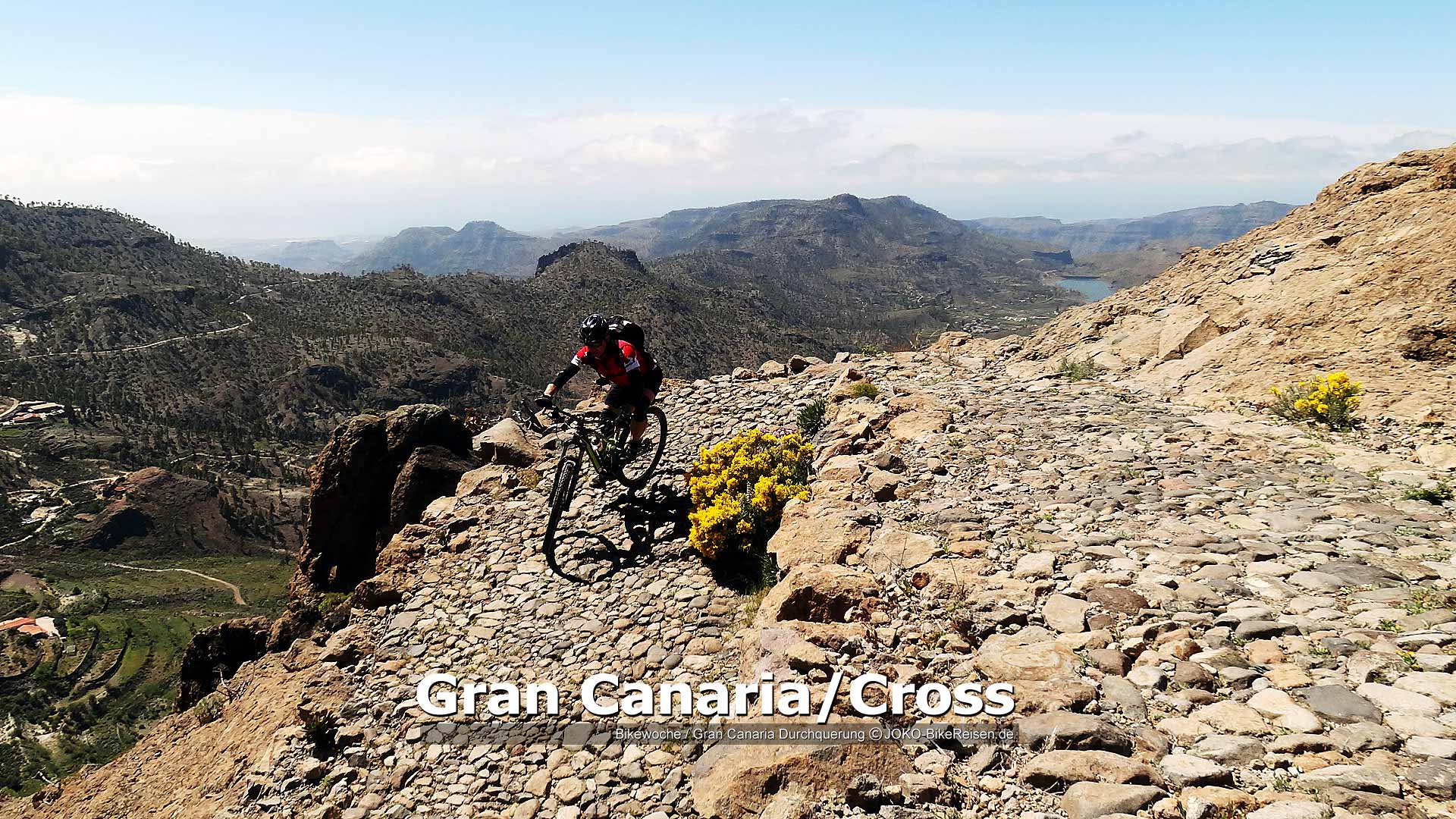 Mountainbike Gran Canaria Durchquerung, Singletrail-Biketouren & Fahrtechnikschulung