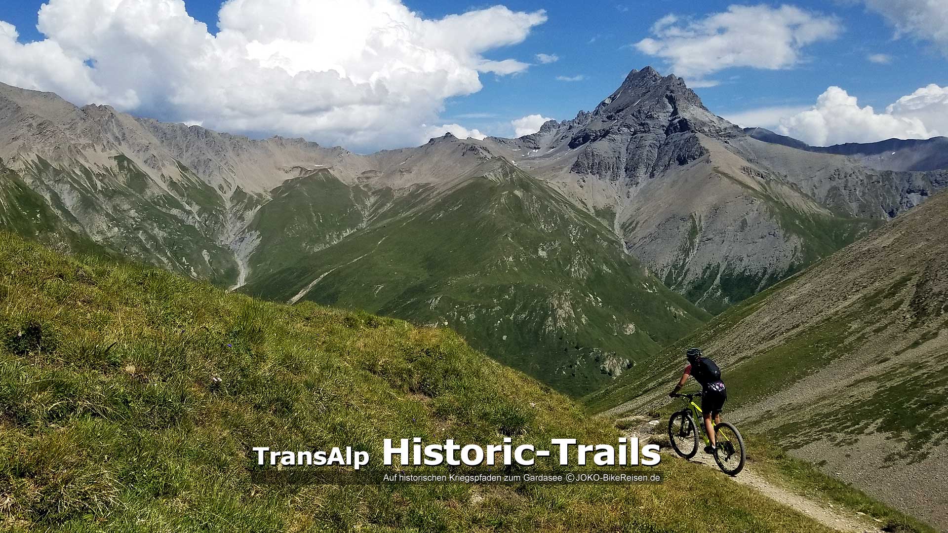 Mountainbike-Alpencross/Singletrail ab St.Anton über Fimberpass zum Gardasee/Riva