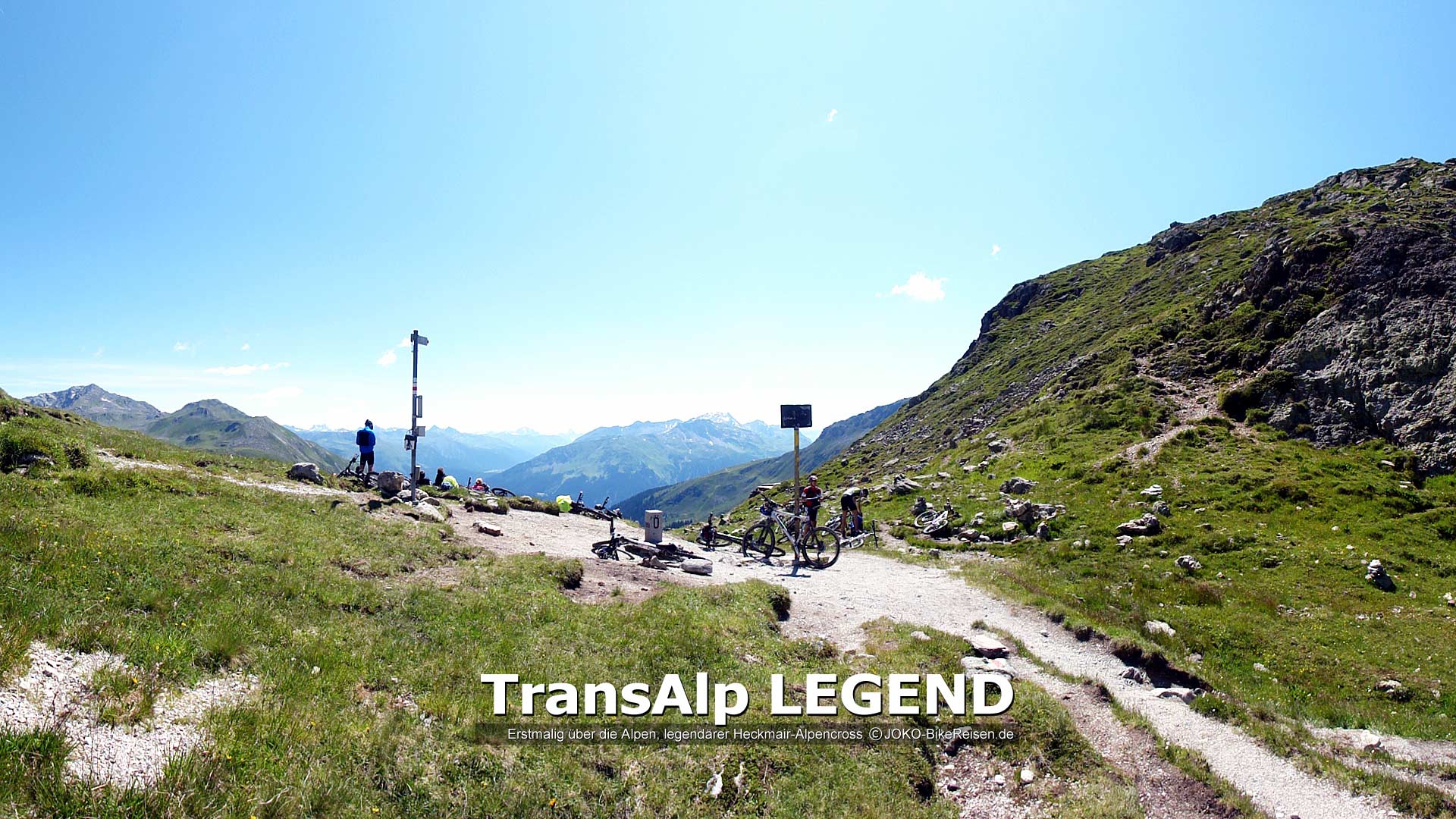 Legendärer Heckmair MTB-TransÁlp von Oberstdorf zum Gardasee/Riva
