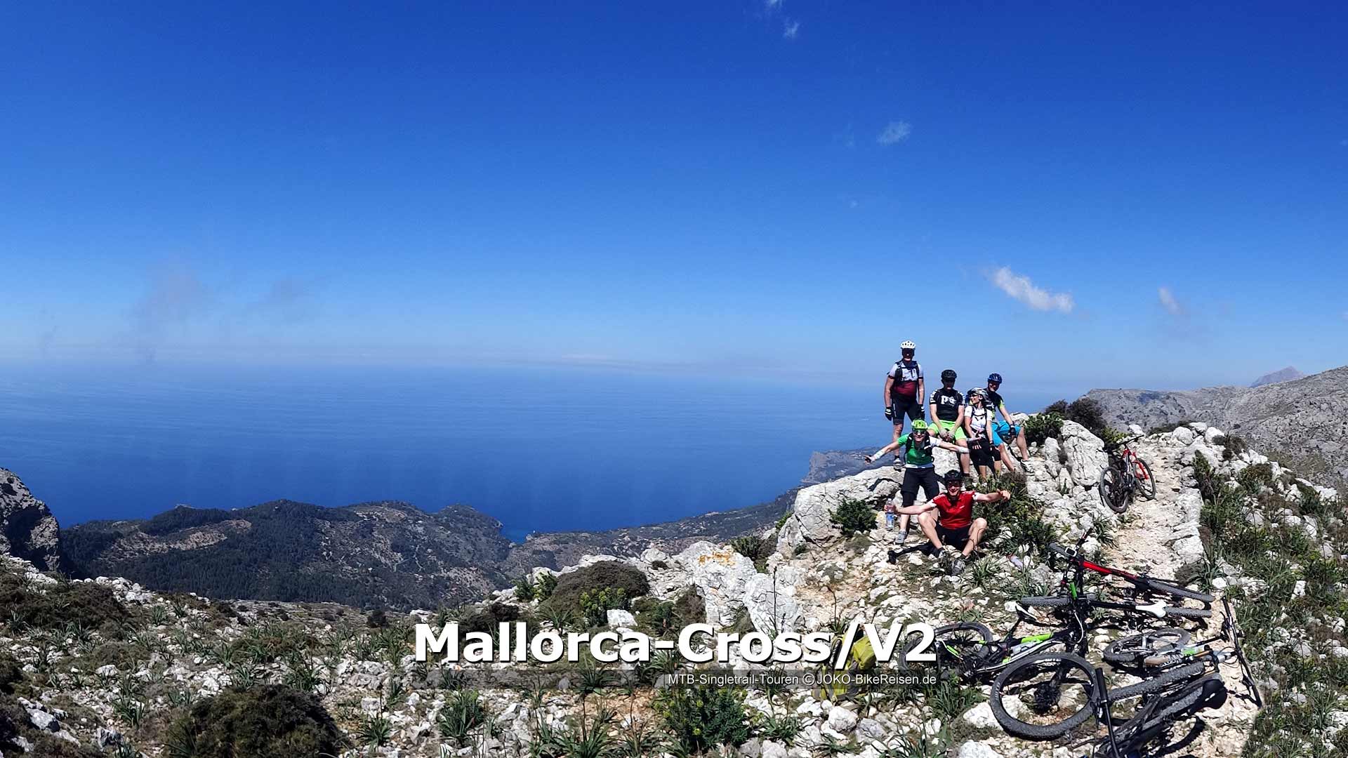 MTB Mallorca Tramuntana Durchquerung / 2-Level Tour (hier Vario: 2)