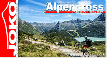 Motiv/Bild-1: Mountainbike-Alpencross Design-Handtuch