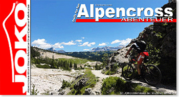 Motiv 5: Mountainbike-Alpencross Design-Handtuch
