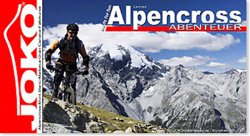 Motiv 3: Mountainbike-Alpencross Design-Handtuch